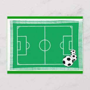 Fußballstadion Postkarte