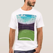 Fußballstadion T-Shirt (Vorderseite)