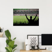 Fußballstadionposter Poster (Heimbüro)