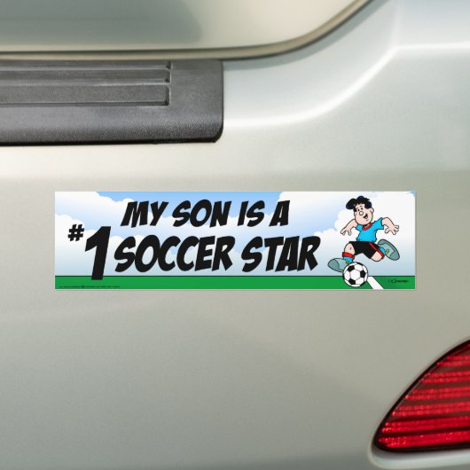 Fußballstar Autoaufkleber (Auf Auto)