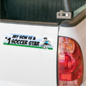 Fußballstar Autoaufkleber (Auf Lkw)