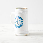 Fußballstar Bierglas (Vorderseite Links)