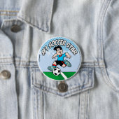 Fußballstar Button (Beispiel)