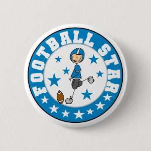 Fußballstar Button