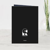 Fußballstar Kitten Dankeskarte (Rückseite)