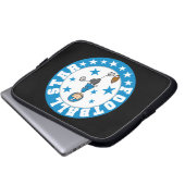 Fußballstar Laptopschutzhülle (Vorne Knopf)