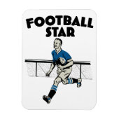 Fußballstar Magnet (Vertikal)