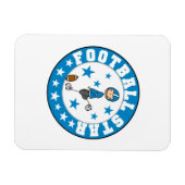 Fußballstar Magnet (Horizontal)