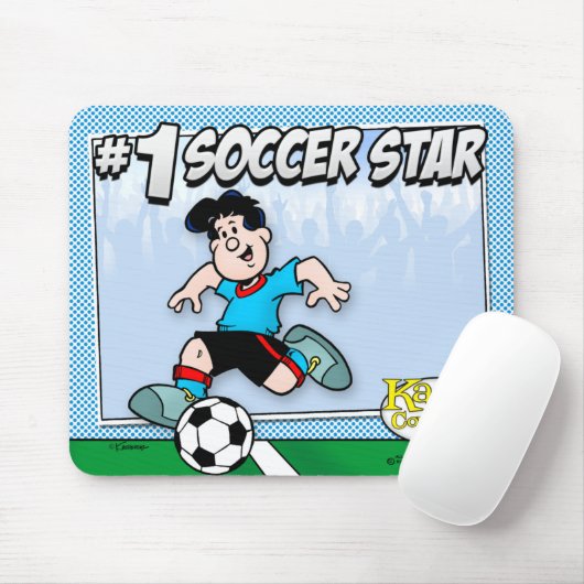 Fußballstar Mousepad (Mit Mouse)