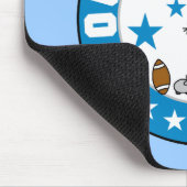Fußballstar Mousepad (Ecke)