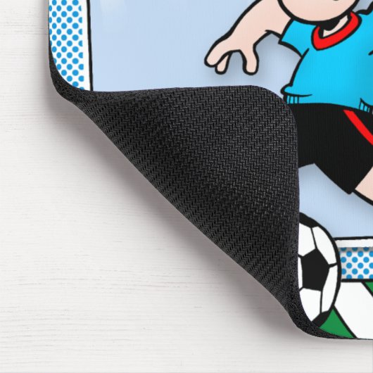 Fußballstar Mousepad (Ecke)