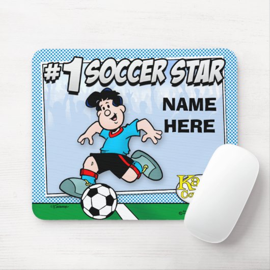 Fußballstar Mousepad (Mit Mouse)
