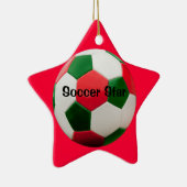 Fußballstar-Ornament Keramikornament (Rechts)