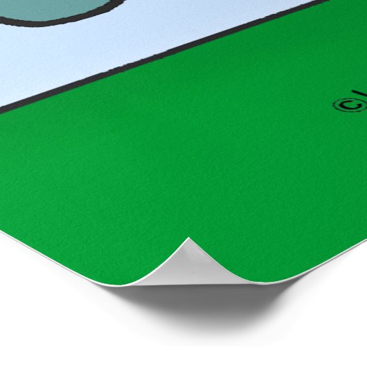 Fußballstar Poster (Ecke)