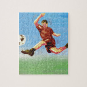 Fußballstar Puzzle