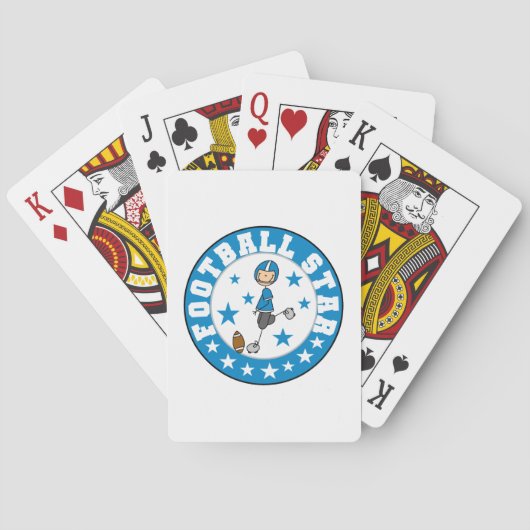 Fußballstar Spielkarten (Rückseite)