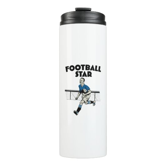 Fußballstar Thermosbecher (Vorderseite)