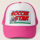 Fußballstar Truckerkappe (Vorderseite)