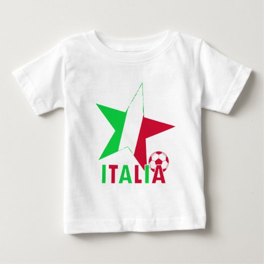 Fußballstars Italiens Italien Baby T-shirt (Vorderseite)