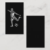 Fußballsymbole Scorer Soccer Player Visitenkarte (Vorne/Hinten)