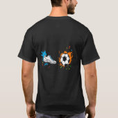 Fußballtag T-Shirt (Rückseite)