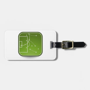 Fußballtaktikbrett Gepäckanhänger
