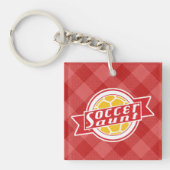 Fußballtante Keyring Schlüsselanhänger (Vorderseite)