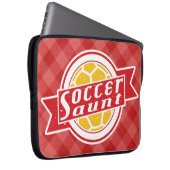 Fußballtante Laptopschutzhülle (Vorne Rechts)