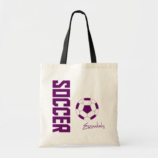 Fußballtasche (lila) tragetasche (Vorne)
