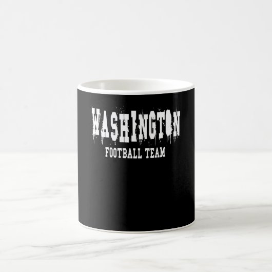 Fußballteam in Washington Kaffeetasse (Mittel)