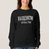 Fußballteam in Washington Sweatshirt (Vorderseite)