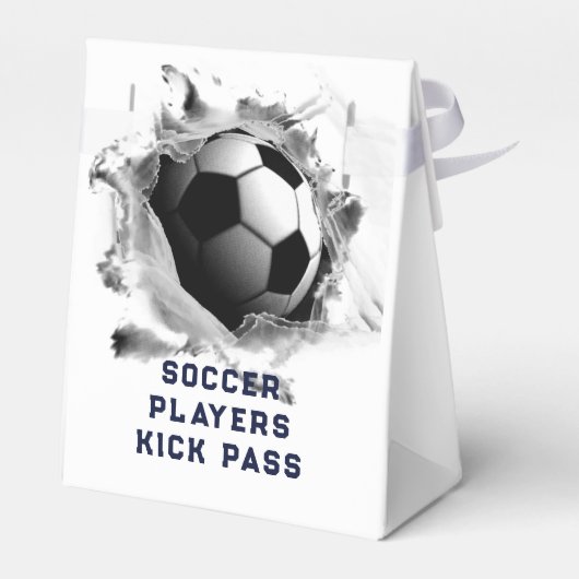 Fußballteam Party Sportveranstaltung Gefallen Box Geschenkschachtel (Rückseite)