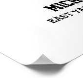 Fußballteam Senior Abschluss Sportfoto Collage Poster (Ecke)