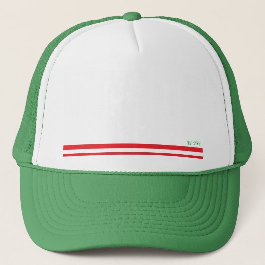 Fußballteamhut Mexikos nationaler Truckerkappe (Vorderseite)