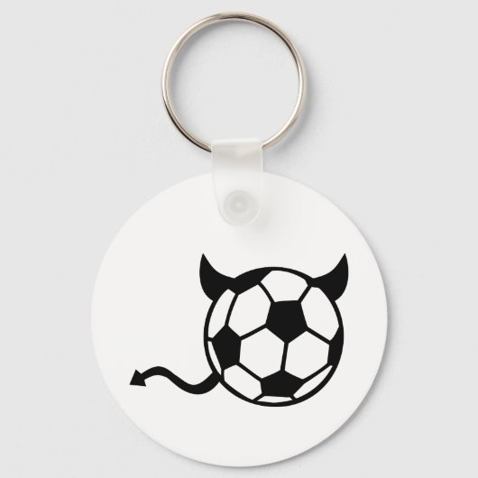 Fußballteufel Schlüsselanhänger (Vorderseite)