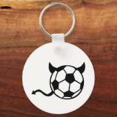 Fußballteufel Schlüsselanhänger (Vorderseite)