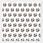 Fußballthema Weiß Tapete (Vorderseite)