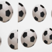 Fußballthema Weiß Tapete (Naht)