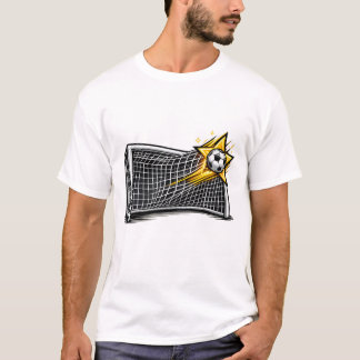Fußballtor-Grafik | Fußballspieler Sports Gi T-Shirt