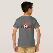 Fußballtor T-Shirt (Schwarz voll)