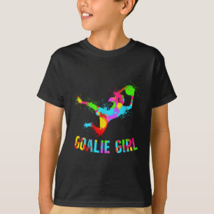 Fußballtorhüterin Mädchen Fußballtorwart Weibliche T-Shirt