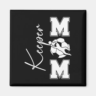 Fußballtorwart Mama eines Fußballtorwart Mamas Magnet