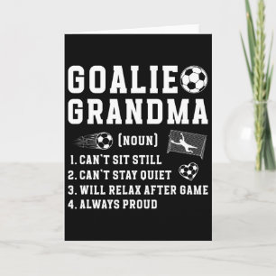 Fußballtorwart Oma Definition Fußball Keeper Gra Karte