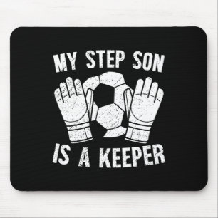 Fußballtorwart Stiefvater eines Fußballtorwarts St Mousepad