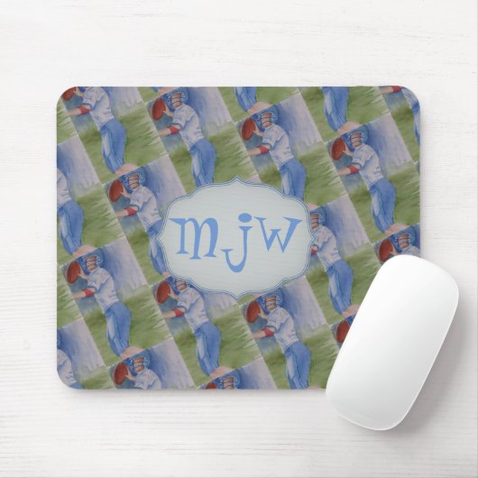FUSSBALLTOUCHDOWNOMOGRAMM MOUSEPAD (Mit Mouse)
