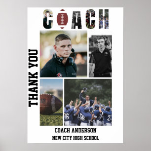 Fußballtrainer Abiturienten-Abschiedsfeier Poster
