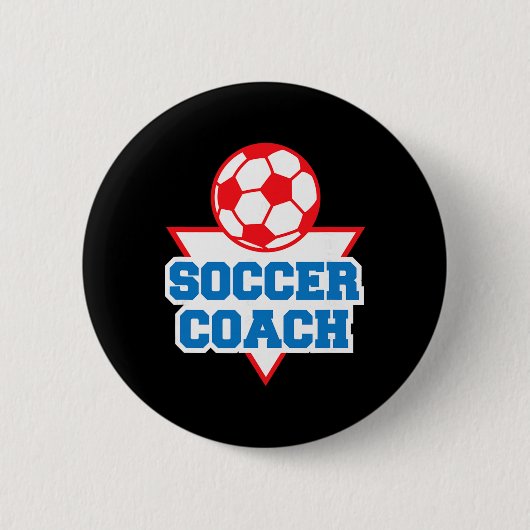 Fußballtrainer Anerkennung Button (Vorderseite)