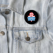 Fußballtrainer Anerkennung Button (Beispiel)