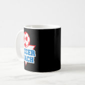 Fußballtrainer Anerkennung Kaffeetasse (Vorderseite Links)