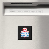 Fußballtrainer Anerkennung  Magnet (In Situ (Geschirrspüler))